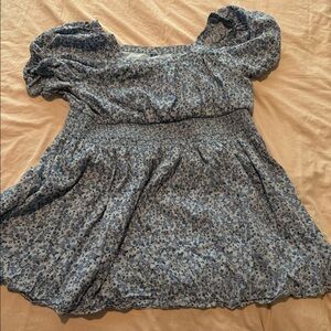 Old Navy Square Neck Floral Dress